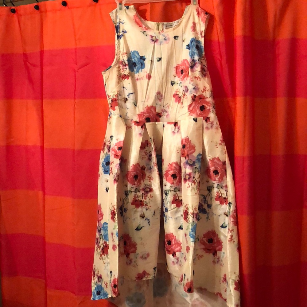 Yellow Floral Dress